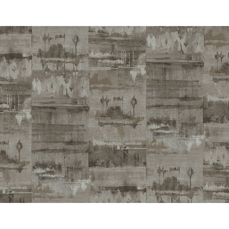 Papier peint, Gris