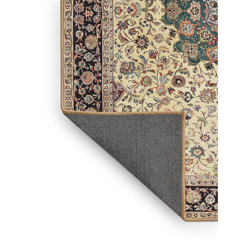 Tapis oriental beige, Rectangle 5 pi x 7 pi