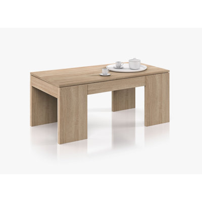 Biagi Lift Top Four Leg Coffee Table with Storage