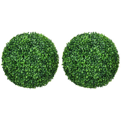 40cm Faux Boxwood Plant in Pot