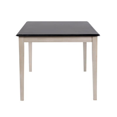 Weldy Hardwood Solid Wood Dining Table