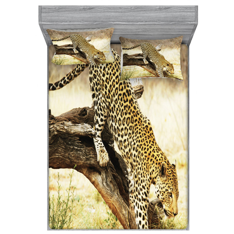 Microfiber Sheet Set, Queen Sheet Set + Fitted Sheet + 2 Pillowcases