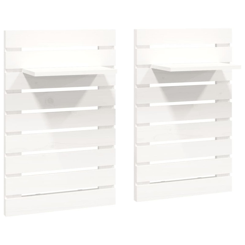 Dawes 2 Piece Pine Solid Wood, White