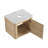 24'' Wall-Mounted Bathroom Vanity & 1-Soft-Close Door, KD-Packing, Plywood (Vanity Only, Excluding Sink)-1123783949