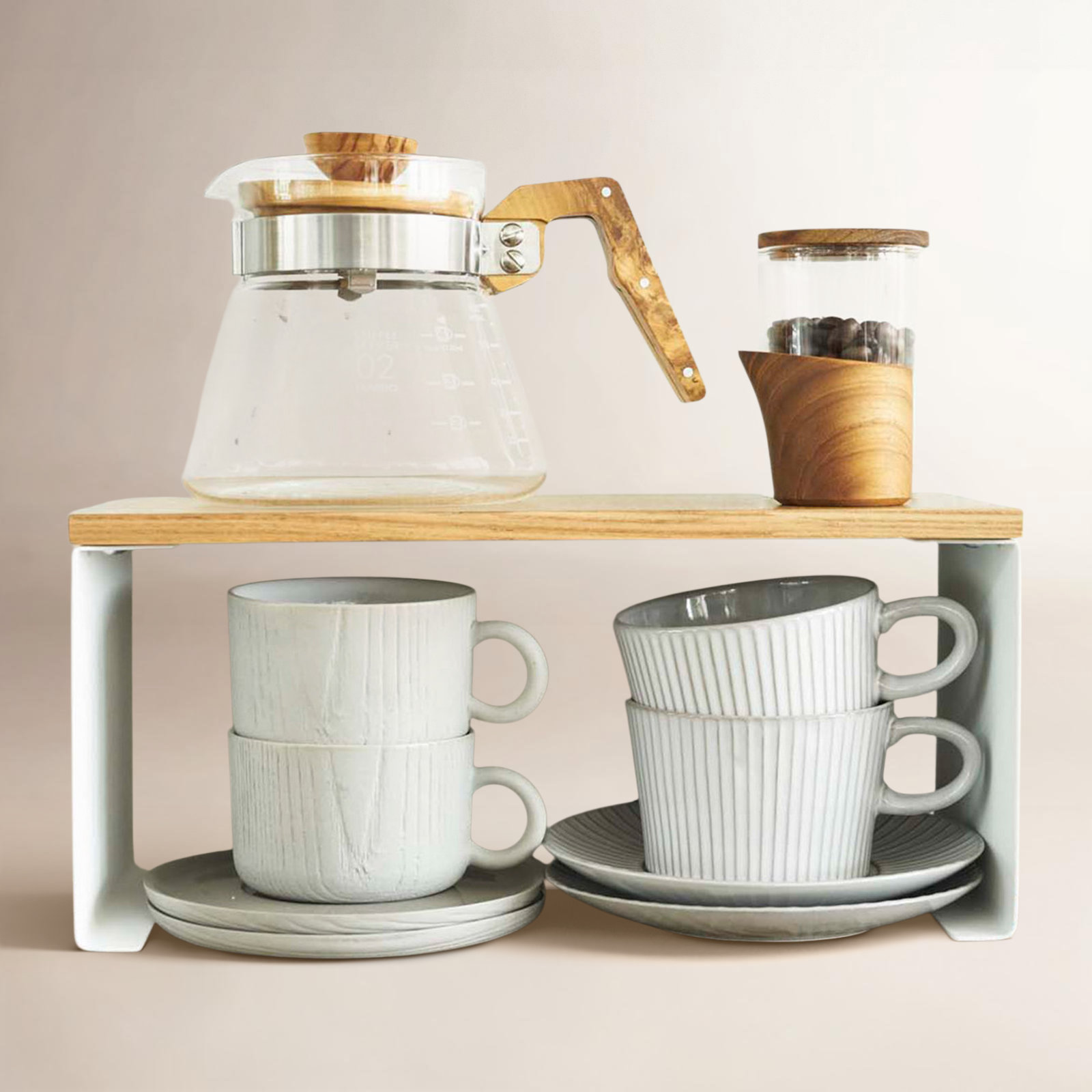 Tosca Stackable Kitchen Rack, 5.7" H x 12" W x 5.5" D