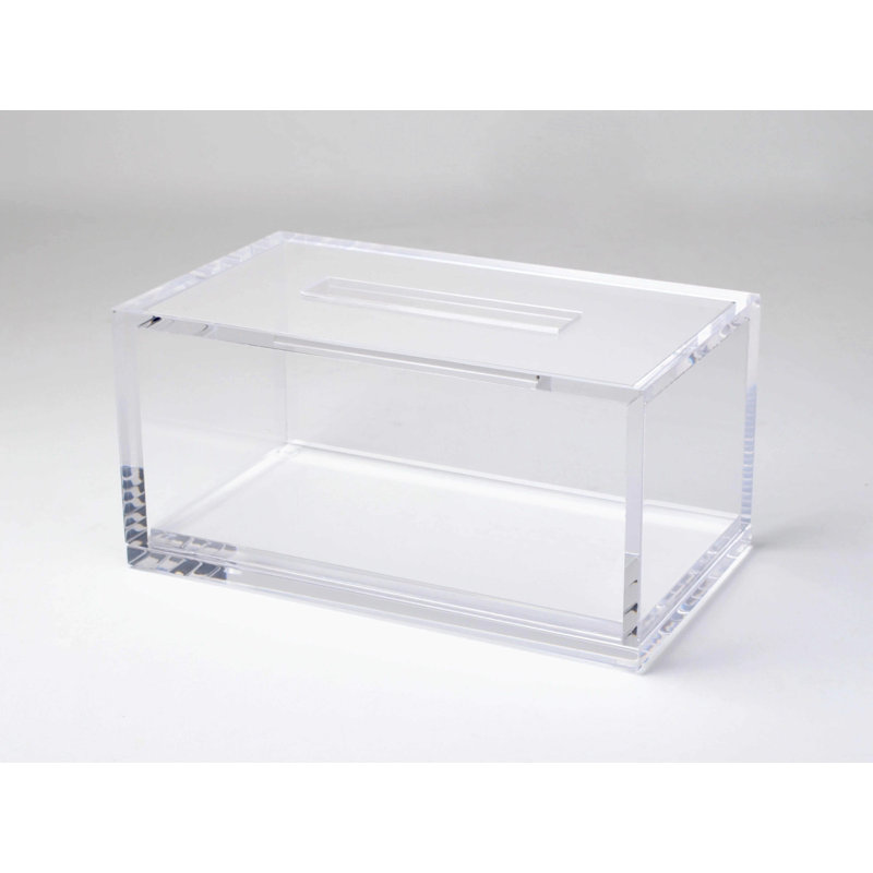 Boîte à mouchoirs Lucite