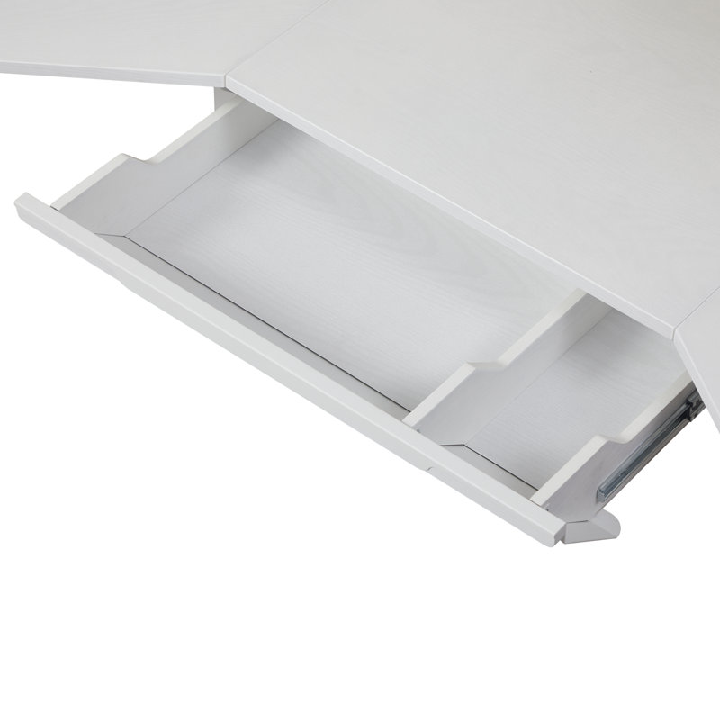24.4" H Back Board only, White, 24.4" H x 46.45" W x 5.9" D