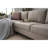 Modern Corner Sofa in Cream, Beech Wood Frame, 101.6 x 32.7 x 71.3 Inches | 100% Polyester/Linen, 15.0 cm DNS Foam Seating, Fiber-Filled Cushions, Stylish Scandinavian Design for Contemporary Living Rooms-1971381011-1989881842