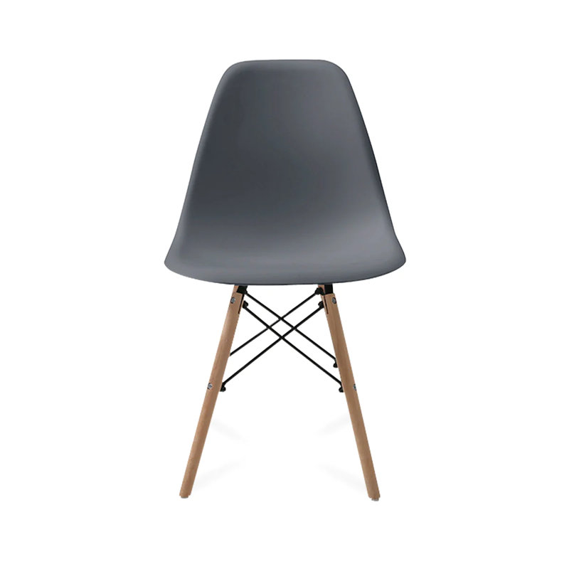 17.5'' H Side Chair, Dark Gray