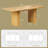 70.8" Rectangle Dining Table with Built-In Storage Drawer-111966315