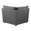 Chaise d'angle rembourrée Barely Black-118107064