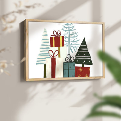 Chirstmas Art-LXXXIII -Framed Print - Restickable