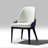 White Solid Back Iron Chair(Set of 2)