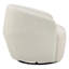 Fauteuil demi-tonneau pivotant rembourré Ingetraut-122946983