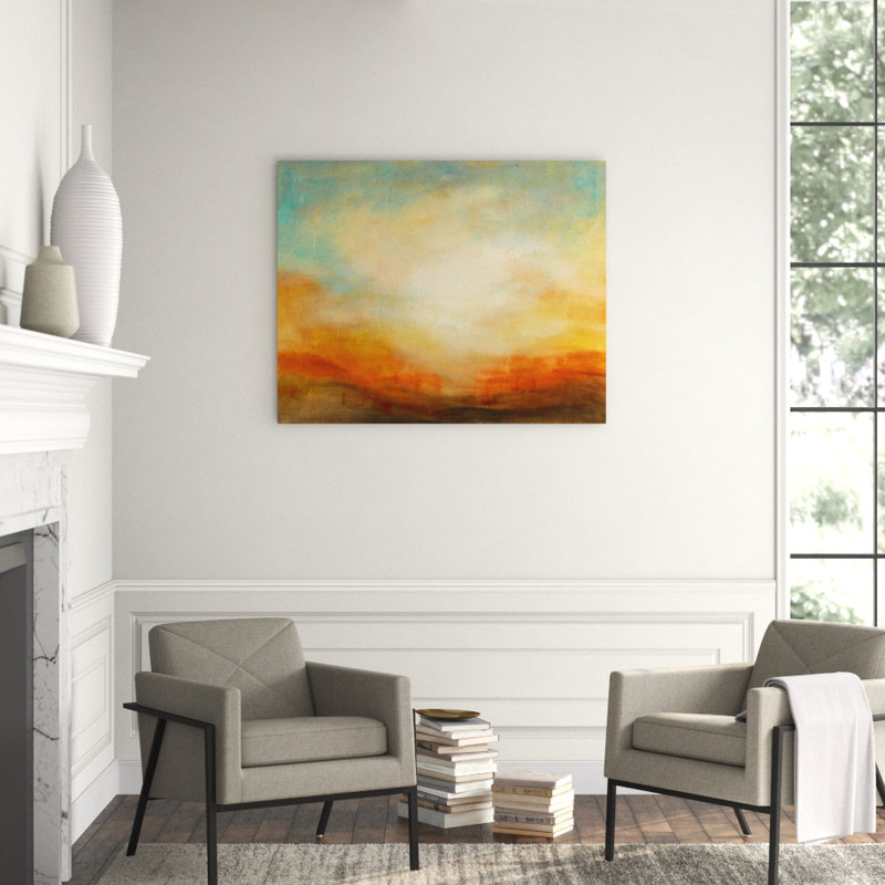 Aether II Painting by Christopher Peter, 40" H x 50" W, Image Brush Gel