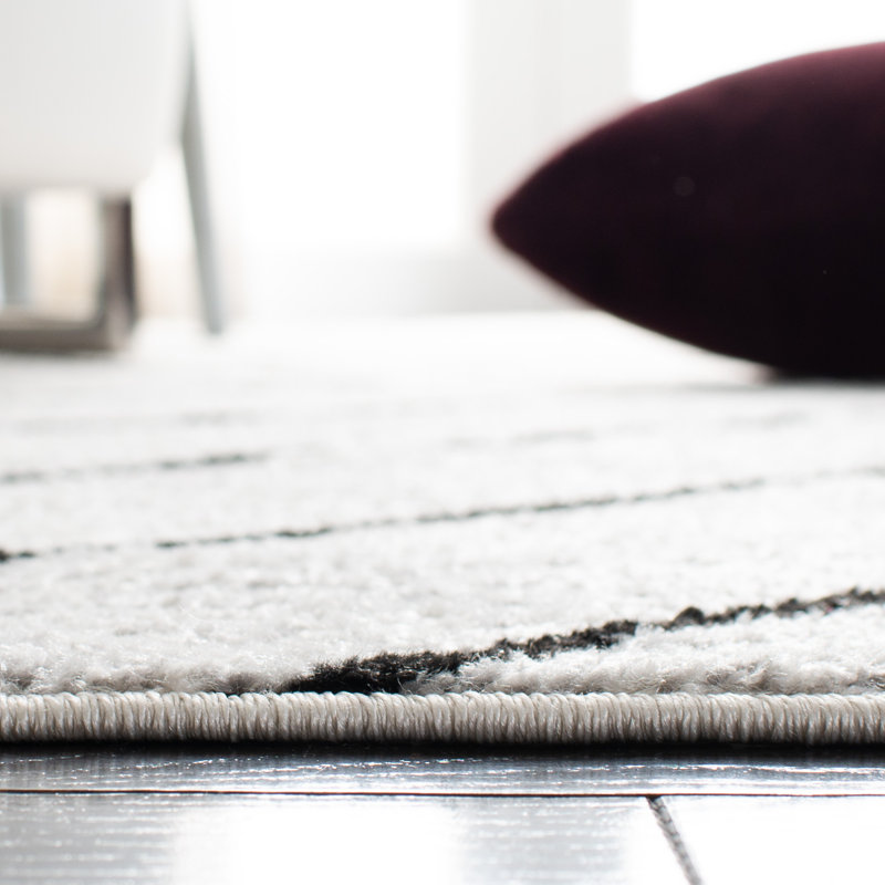Tapis géométrique Garica, Rectangulaire 3 pi x 5 pi