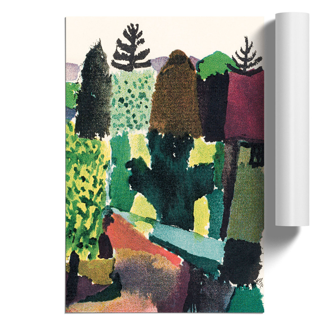 Park by Paul Klee - Frameless Print