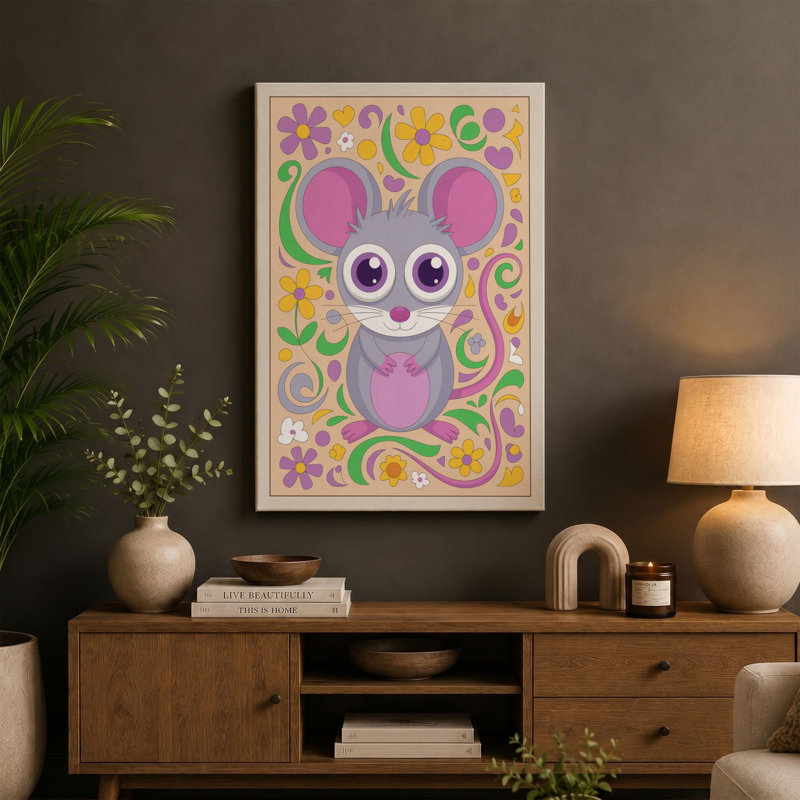 Curious Creature Eclectic - Print, 30x20 - 76.2 x 50.8 cm, Sage Border