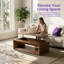 Table basse à plateau relevable avec rangement réglable en hauteur UnaLuz-91799024