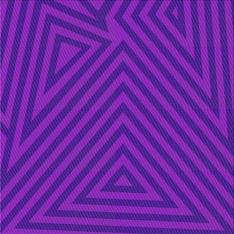 Geometric Indoor Rug, Square 5'