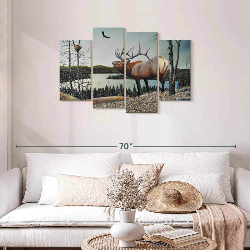 Brampt Bugling Elk