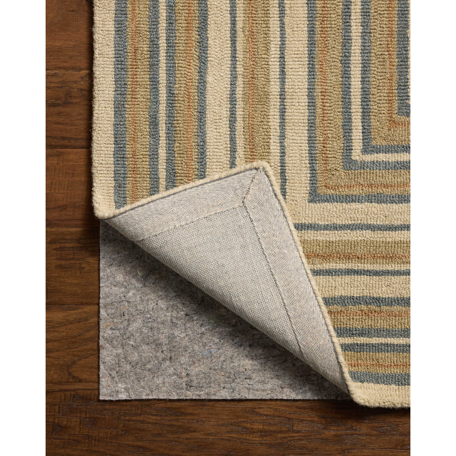 Chris Loves Julia x Loloi Alfie Natural / Multi Area Rug, Rectangle 5' x 7'6"