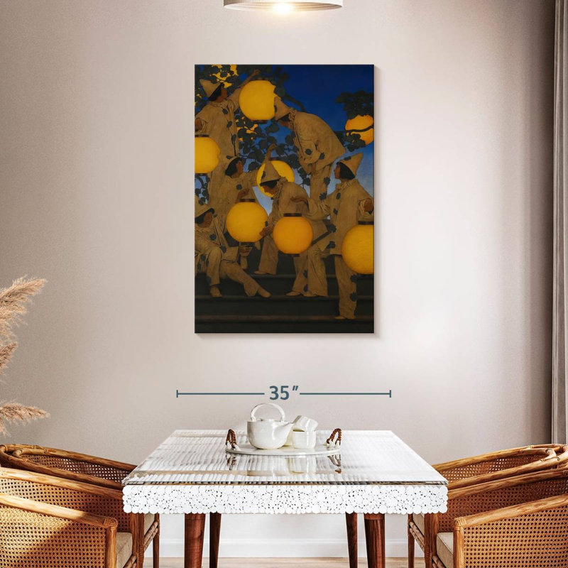Leisha The Lantern Bearers, 45" H x 30" W