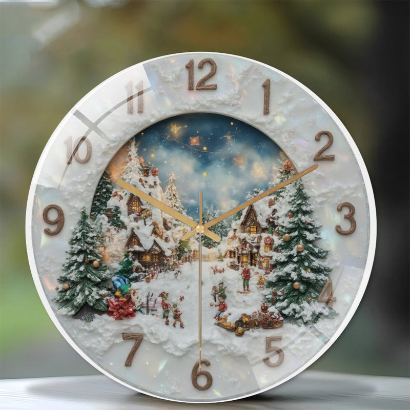 Horloge murale 12 po