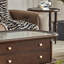 Meuble télé avec table basse Light Luxury