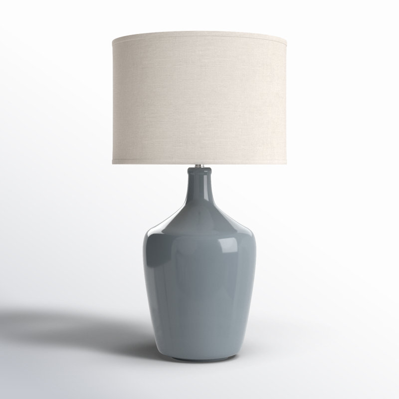 Ceramic Table Lamp, Dove
