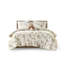Ensemble d'édredon Mushroom Garden pour lit simple / simple TG avec taie décorative et coussin décoratif, literie en polyester vert