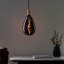 4W E27 ES XL Smoke Globe LED Non-Dimmable Bulb - 50lm 1800K Warm White