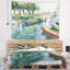 Tapisserie en polyester de bateau en aquarelle avec accessoires suspendus inclus-28490725
