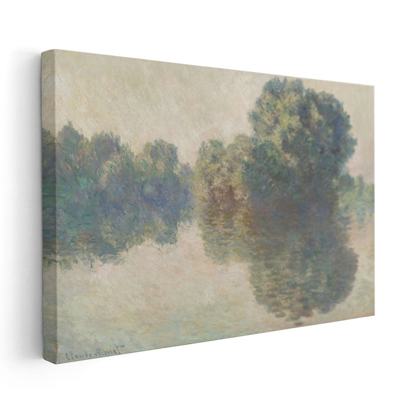 La seine à Giverny, 1897 - reproduction d'art sur toile, H 20 po x l 30 po