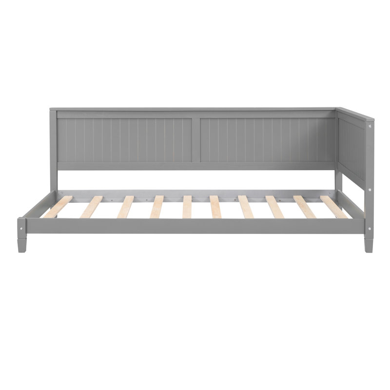 Corner Daybed, Gray, Twin