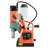 Magnetic Drill, 1450W Motor 2 in Coring Diameter, 2922 lbf Magnetic Force, Portable Electric Mag Drill Press with 6 Coring Bits, Variable Speed, Drilling Machine for Metal Surface, Industrial