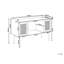 Metal Base Executive Desk