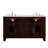 Kyng 60 " W Freestanding Standard Double Vanity Bathroom Vanity With Stone Top