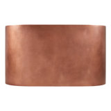 Raksha 60" Double-Wall Copper Soaking Tub with Included Overflow Drain
