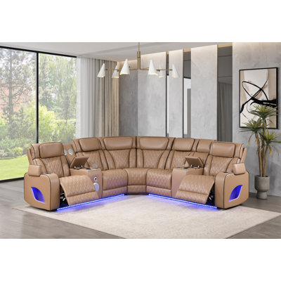 Canapé modulaire inclinable électrique Fortuner