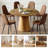 Ashleigh Circular 45'' L x 45'' W Dining Set-1403201004
