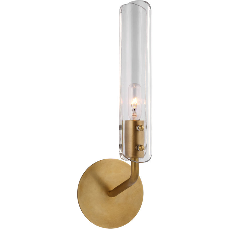 Aerin Casoria 14.75" Single Sconce, Hand-Rubbed Antique Brass