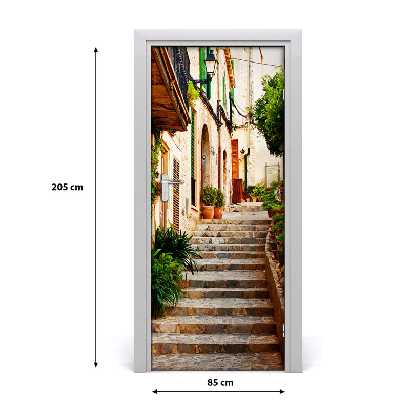 S Self Streets Of Spain Door Decal