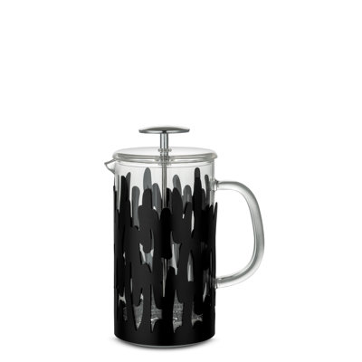 Barkoffee French Press Coffee Maker in Black 
