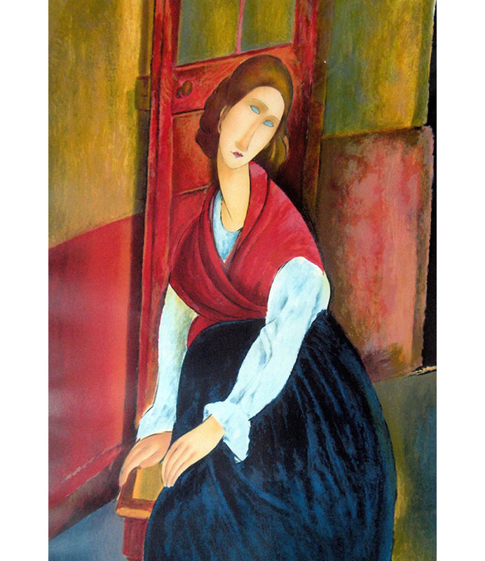 Portrait d'Hubuterne de Jeanne, H 24 po x l 17 po