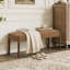 Banc rembourré en chenille de l 42 po-407250853-413239762