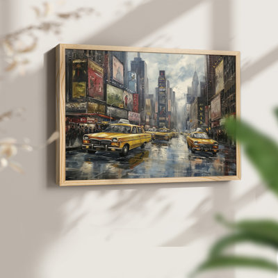 Landscape Series-CLIII -Framed Print - Restickable