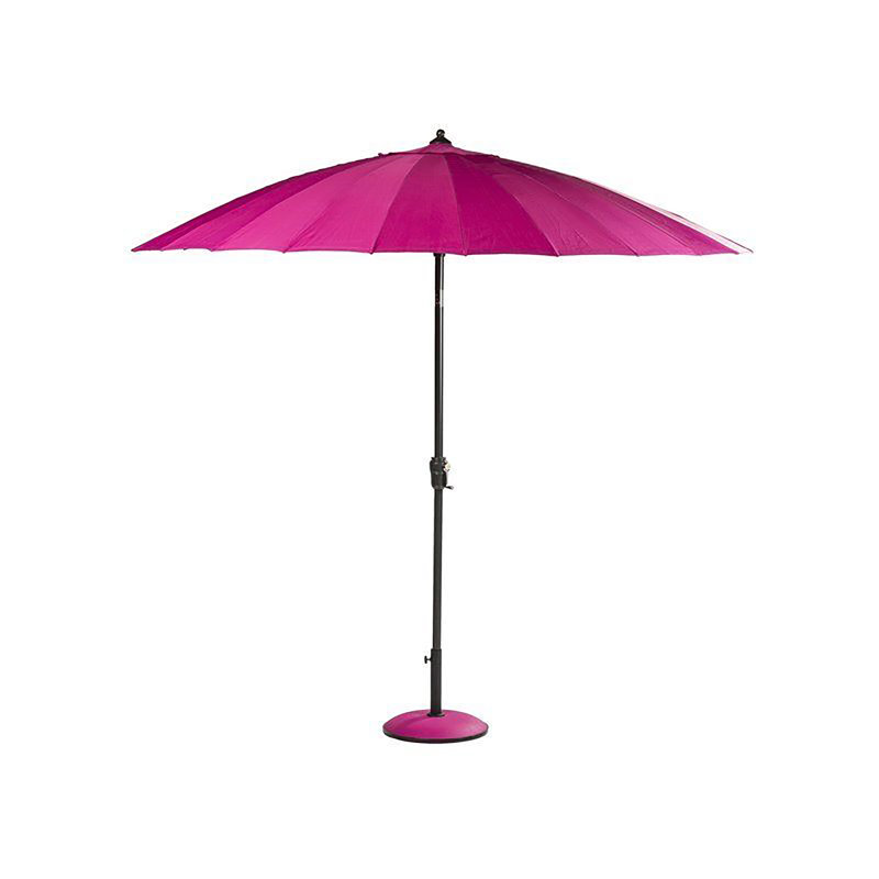 Shanghai 2.7m Garden Parasol, Pink