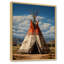 Impression sur toile Coral Native Tipi Sage Wages - Cityscapes-90075032-90075036