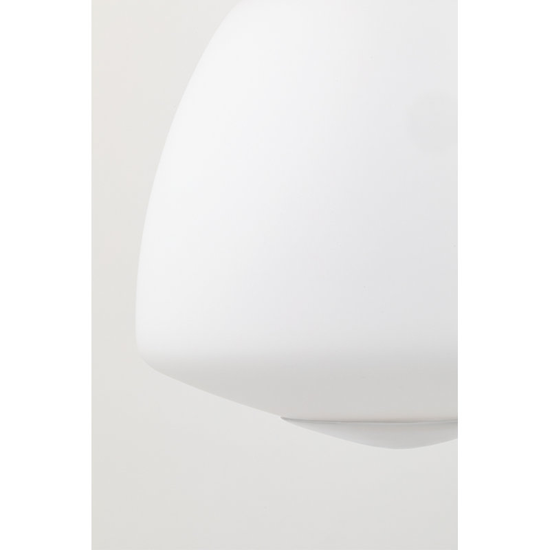 Luminaire suspendu simple à 1 lumière Darby, Bronze vieilli, H 11 po x l 8 po x P 8 po